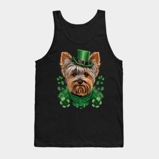 Yorkshire Terrier St. Patrick's Day Tank Top